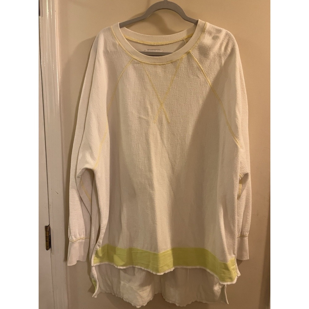 Urban Outfitters Sweatshirt Crew Neck Oversized‎ Long Cotton Top Pullover Size M